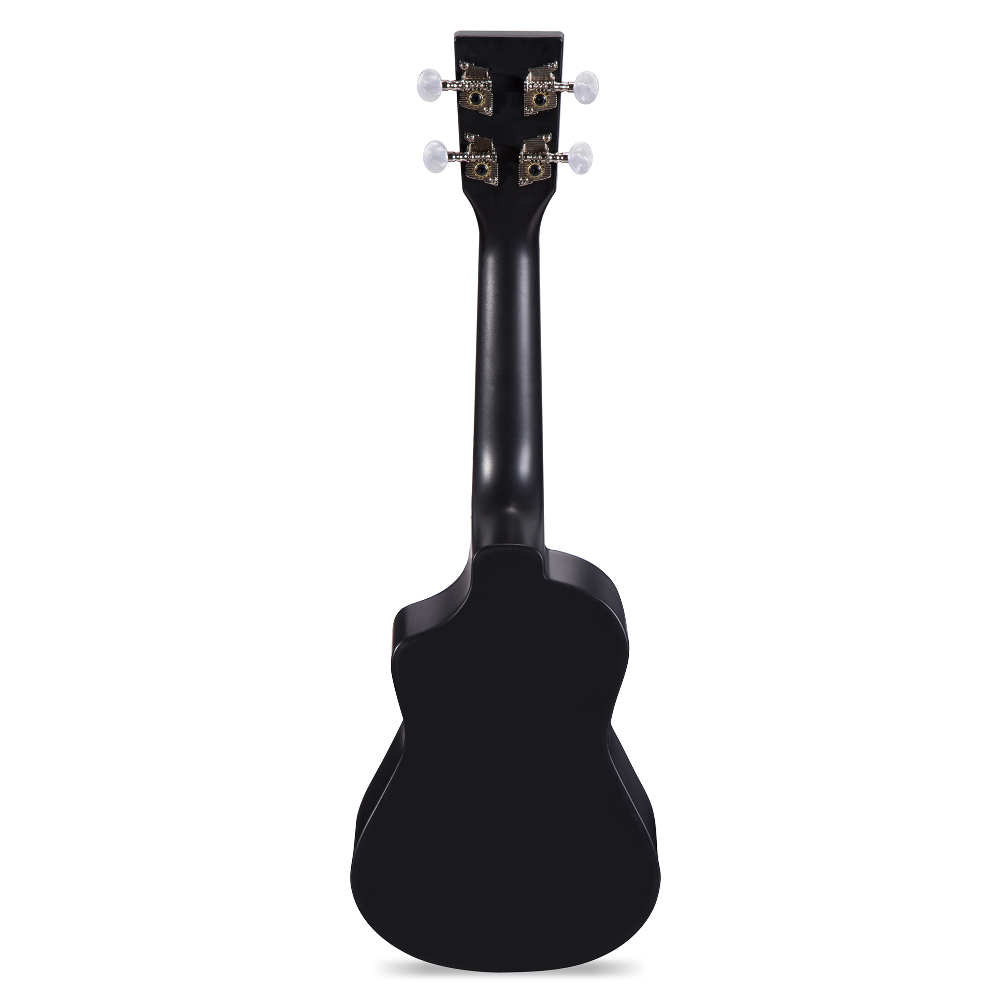 Bugs Gear Portable Outdoor Kid Friendly 18 Fret Soprano Aqulele Water Resistant Ukulele with Case, Purple