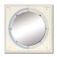 thumbnail image 2 of Designart "Divine Enigma Antique Mandala Depiction III" Modern Geometric Square Mirror For Wall Decor - Large Gold Square Mirror Printed Wall Decor - Modern Square Living Room Mirror, 2 of 5