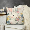 thumbnail image 2 of YINGXI Throw Pillow Covers, Bule Cushion Case Decoration for Sofa Couch 24x24in, 2 of 5