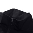 thumbnail image 6 of LODIENY Varsity Jacket for Men Zip Up Color Block Breathable Waterproof Durable Windbreaker Jackets Long Sleeve Stand Neck Relaxed Fit Streetwear Coats with Pockets Black XXXL, 6 of 8