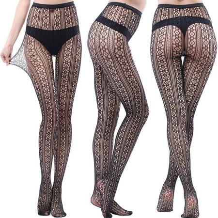 IDALL Tights for Women Fishnet Stockings for Women Women s Long Tube Suspender Sexy Socks Temptation Sexy Panties Silk Stockings Thigh High Stockings Sheer Tights C One Size