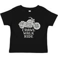 thumbnail image 3 of Inktastic Crawl Walk Ride Motorcycle Boys or Girls Baby T-Shirt, 3 of 5