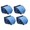 thumbnail image 6 of (4 Pack) 4" x 5' Roll Off Container Blue Winch Strap w/ Large Flat Hook for Roll Off Truck, 5,400 lbs Working Load Limit, 6 of 9