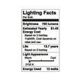 thumbnail image 4 of (6 bulbs) GE Reveal LED 75 W Equivalent Dimmable, Color-Enhancing HD PAR30 Shortneck, Dimmable LED Light Light Bulb, GE's best light, Indoor Floodlight, 700 lumen, 12 watt, 4 of 4