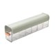 thumbnail image 4 of Wall Mounted Socks Storage Box Partition Pull-Out Removable Underwear Storage Box 3-In-1 Storage Box White, 4 of 5