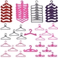 thumbnail image 4 of 20PCS Doll Clothes Hanger Creative Mini Educational Doll Hanger for Dolls, 4 of 9