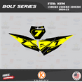 thumbnail image 3 of Kalair GFX Graphics Kit for KTM ENDURO 2-STROKE 150EXC,250EXC and 300EXC (2020-2023) Bolt Series, 3 of 5