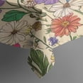 thumbnail image 3 of Pioneer Flower Rectangle Tablecloth 60"x84",Waterproof Polyester Rectangle Table Cloth, Wipeable Spillproof Polyester Tablecloth for Dining, Camping, Indoor and Outdoor, 3 of 5