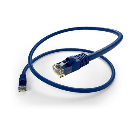 UPC: 0893339009635 | Oncore Power PC6-15F-BLU-S 15 ft. Cat 6 Blue Cat6 Snagless Booted Patch Cable