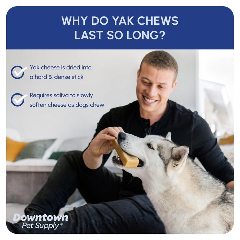 Downtown Pet Supply Himalayan Yak Chews, Dental Dog Treats, 0.5 Lb photo 5