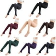 thumbnail image 4 of Qarigey Pantimedias cálidas, mallas de invierno, pantalones térmicos, ropa para exteriores, mallas femeninas, dulce regalo, suministros Prendas para la parte inferior del cuerpo Café, 4 of 6
