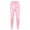 Pink, variant on Odeerbi Kids Girls Athletic Dance Leggings Yoga Compression Pants Fitness Dance Pants Solid Color Sports Long Pants Blue
