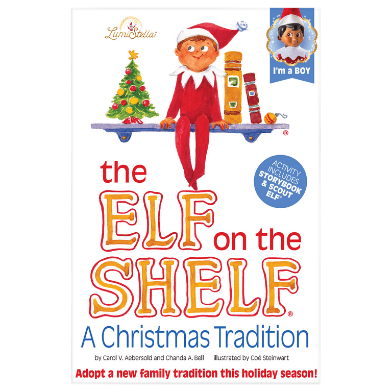 The Elf on the Shelf Boy Dark 