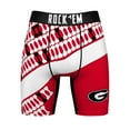 thumbnail image 3 of Men's Rock Em Socks Red Georgia Bulldogs Helmet Series Boxer Briefs, 3 of 3