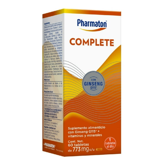Multivitaminico Pharmaton Complete 60 capsulas