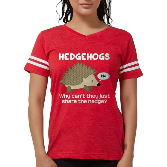 CafePress - Hedgehog Pun T Shirt - Womens Football Shirt