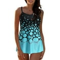 thumbnail image 1 of Women‘s Tankini Swimsuits Two Piece Tummy Control Bathing Suits Tank Top With Boyshorts Swimwear, 1 of 8