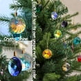thumbnail image 3 of Dalrosia Christmas Balls Ornaments for Xmas Christmas Tree 1.18″Mini Colorful Prism Balls Mini Tree Ornaments Crystal Glass Hanging Balls Ornament for Holiday Wedding Party Decoration, 3 of 5
