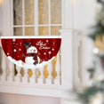 thumbnail image 4 of Banderas navideñas, bandera de medio , pancarta para interiores y exteriores, jardín de Navidad, decoración navideña Macarena bandera del empavesado, 4 of 5