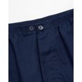thumbnail image 3 of Ten West Apparel Men’s Pajamas Set - Long Sleeve Button Down Sleep Shirt and Pajama Bottoms Sleepwear Set, Size 2X-Large, Navy, 3 of 6