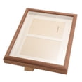 thumbnail image 1 of SWETRACE 1Pack Medal Display Case Wooden Rectangular for Home and Office Decor, 1 of 6