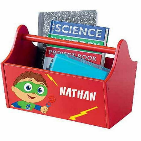 Personalized Super Why! Why Writer Toy Caddy