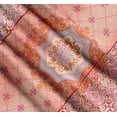 thumbnail image 3 of Cotton Cambric Fabric by Soimoi - Patchwork Pattern- 56" Wide Soft Breathable Fabric by 3 Yard for Kurtas, Linings, Blouses, Baby Clothes, Quilting - Peach, 3 of 6