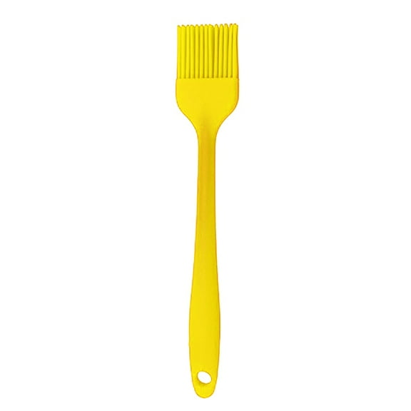 Silicone Cooking Bakeware Bread Pastry Oil BBQ Basting Brush DIY Baking Tool Yellow Silicone