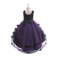 thumbnail image 6 of Landzoo Halloween Toddler Girls Dress Floral Print Sleeveless Crew Neck Comfortable Dresses For Girls Size 3-4 Years, 6 of 9