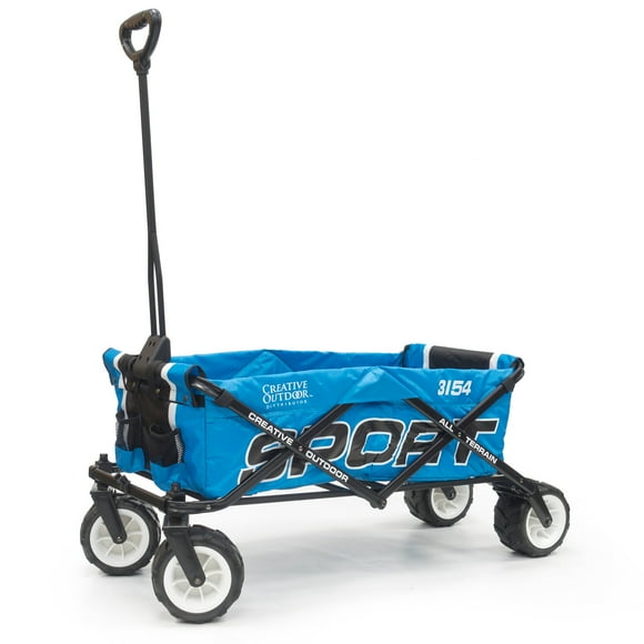 All Terrain Sport Folding Wagon | Blue Black