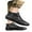 Black, variant on Men's Casual Shoes Outdoor Boots Flat Heel Comfortable Walking Shoes For Daily Wear With Jeans