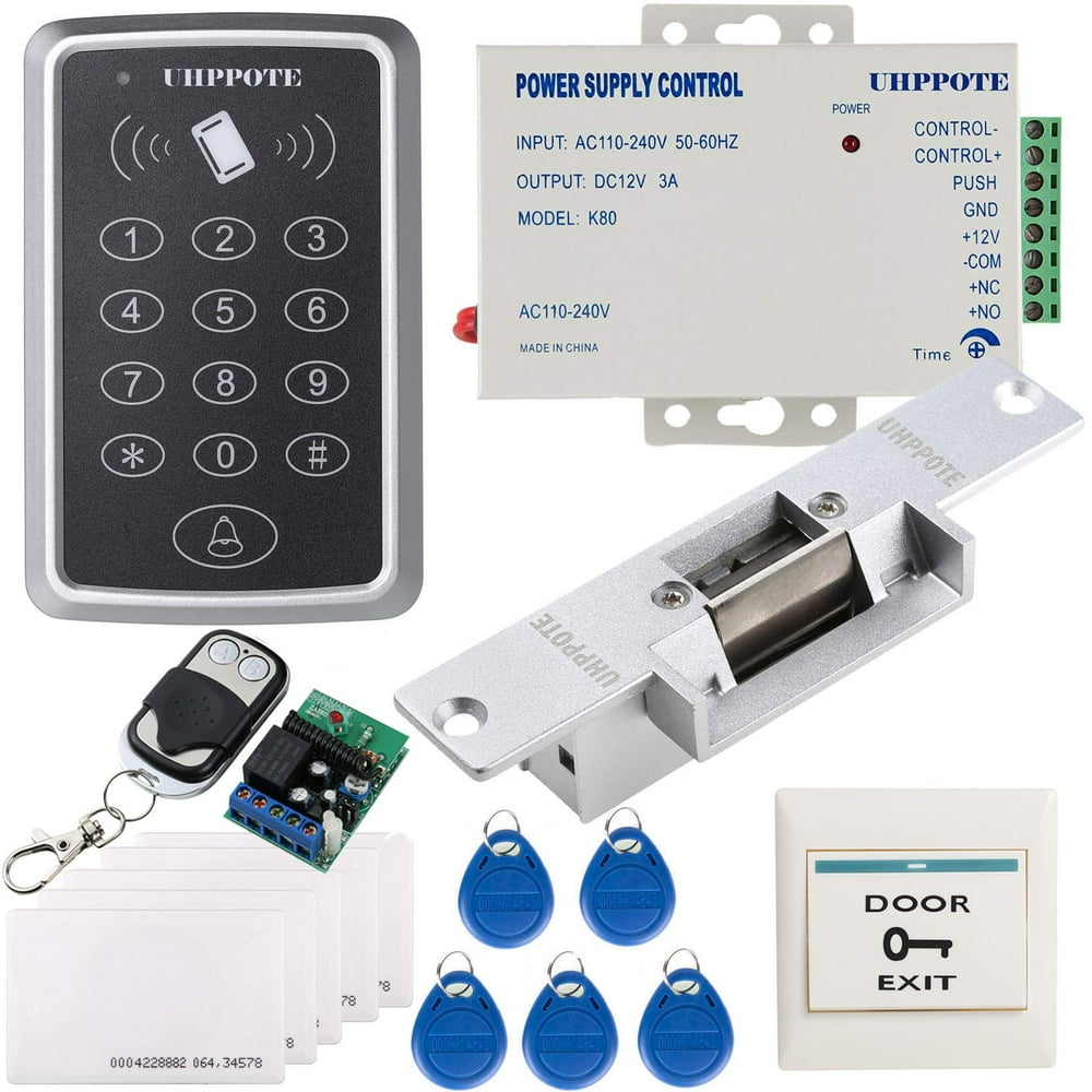 UHPPOTE 125KHz RFID EM ID Keypad Standalone Door Access Control Kit