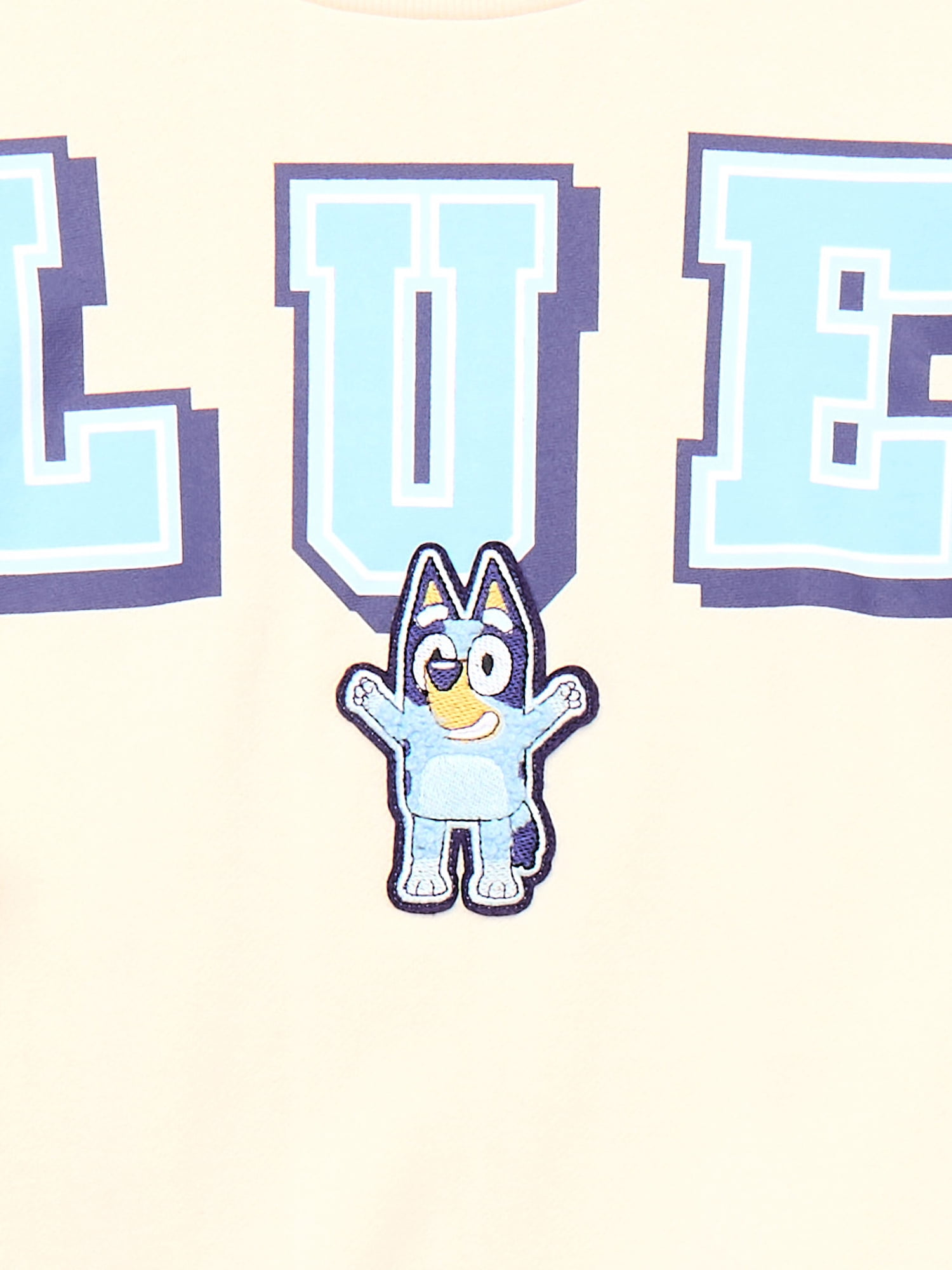 Bluey Boys Long Sleeve Graphic Crewneck Sweatshirt with Matching Short, 2-Piece Set, Sizes 4-12