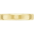 thumbnail image 3 of 10K Yellow Gold 10Ky 4mm Bevel Edge Comfort Fit Band Size 8.5 Made In United States 1bec040-8.5, 3 of 5
