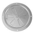 thumbnail image 4 of 2X Round Air Louver Vent & Side Knob Opening Grille Cover Marine Boat RV 316 Stainless Steel Ventilation Louvered Vent, 4 of 7