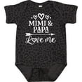 thumbnail image 3 of Inktastic Mimi and Papa Love Me for Grandchild Boys or Girls Baby Bodysuit, 3 of 5
