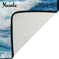 thumbnail image 4 of FREEAM Sea Ocean Wave Non Slip Area Rug for Living Dinning Room Bedroom Kitchen, 4' x 5'(48 x 63 Inch), Sea Ocean Wave Nursery Rug Floor Carpet Yoga Mat, 4 of 6