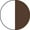 2Pk - White, Brown, variant on Essential Basic Women's Plain Short Sleeve T-Shirt V-Neck Top Junior & Plus Sizes