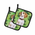 thumbnail image 2 of Carolines Treasures BB9860PTHD Beagle Paire de Porte-Pots St. Patricks, 2 of 4