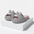 thumbnail image 1 of Sandalias de dibujos animados de verano, Zapatillas de casa para mujer, parejas, lindas zapatillas de conejo con parte inferior gruesa, 1 of 3