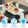 thumbnail image 5 of Lifetime 4 Foot Rectangle Adjustable Height Table, Indoor/Outdoor Commercial Grade, Black (80917), 5 of 14