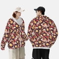 thumbnail image 4 of Lsque Skull record lips UPF 50+ Lightweight Sun Protection Men's Women's Long Sleeve Shirt, Hoodie Performance -X-Large, 4 of 9