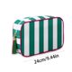 thumbnail image 2 of Neceser de viaje de poliéster para maquillaje y artículos de aseo, organizador impermeable con múltiples compartimentos y asa resistente, ligero para uso diario en viajes, 2 of 2