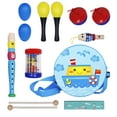 thumbnail image 3 of Juguetes educativos musicales CUTICAT 8 Piezas con bolsa de almacenamiento, 3 of 8