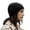 Black, variant on DFEK Fashion Double Layer Ruffle Turban Headband with 3D Floral Stretchy Soft Elastic Hat for Women Khaki One Size