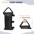 thumbnail image 5 of EAGLE PEAK Heavy-Duty Instant Canopy Sand Bags, 4-Pack, Weight Bags Anchor kit for Pop up Canopy Tent Outdoor Instant Canopies, Greenhouse, Gazebo, Black (Without Sand), 5 of 8