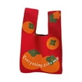 thumbnail image 2 of Bolso de hombro de punto Sunnimix, bolso de Moda para Festivales de viajes, poliéster, rojo, 2 of 8