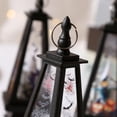 thumbnail image 2 of Halloween Triangle Windlight - Cráneo, Decoración de luz de vela LED de Halloween, Halloween Sans Feu Bougie Brillante, Petite Lampe Halloween Portable, Dcor, 2 of 5