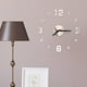 thumbnail image 3 of Reloj de pared digital estéreo sencillo y pequeño con luz, reloj de pared digital con adhesivo para sala de estar y dormitorio, 3 of 3