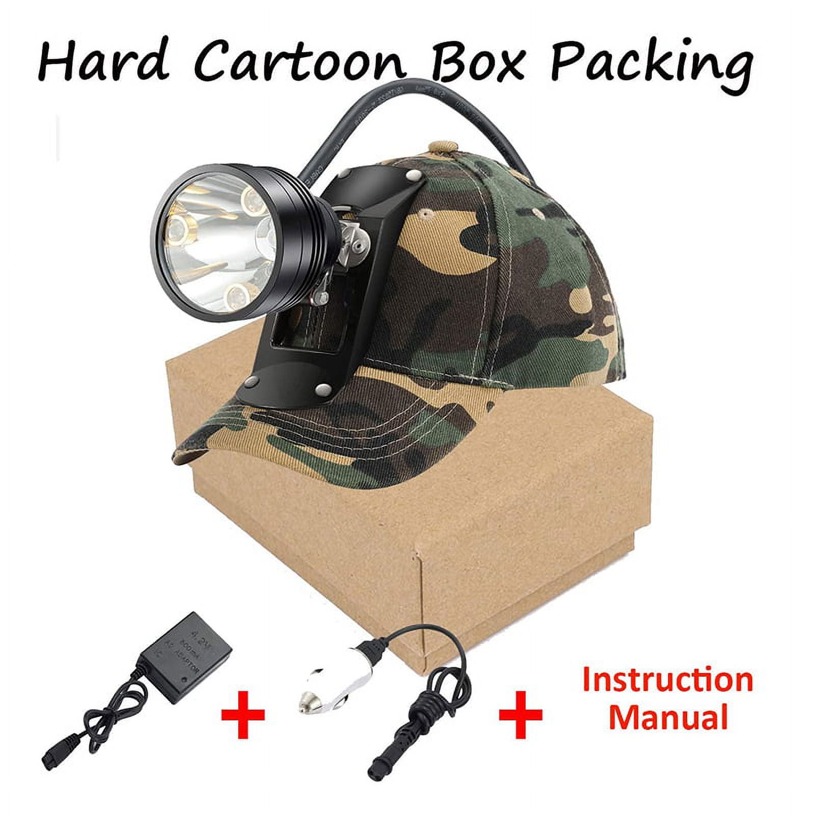 Cooltop Hunting Lights Headlamp Rechargeable Super Bright for Hiking Camping Fishing Night Working